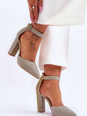 Block heel pumps Step in style