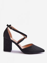 Block heel pumps Step in style