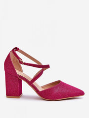 Block heel pumps Step in style