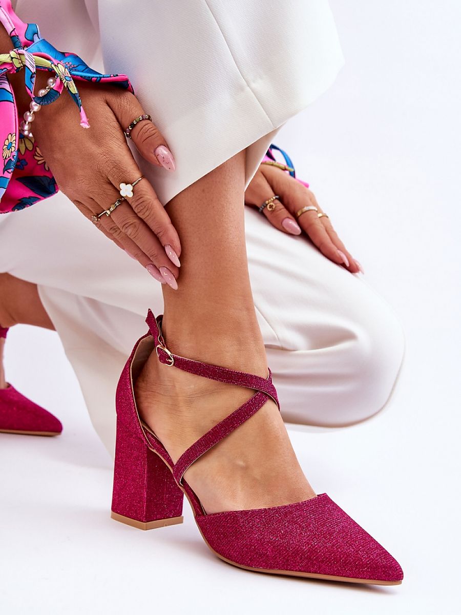 Block heel pumps Step in style