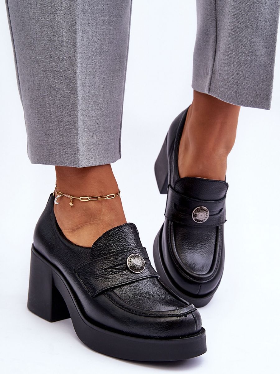 Heeled low shoes Step in style