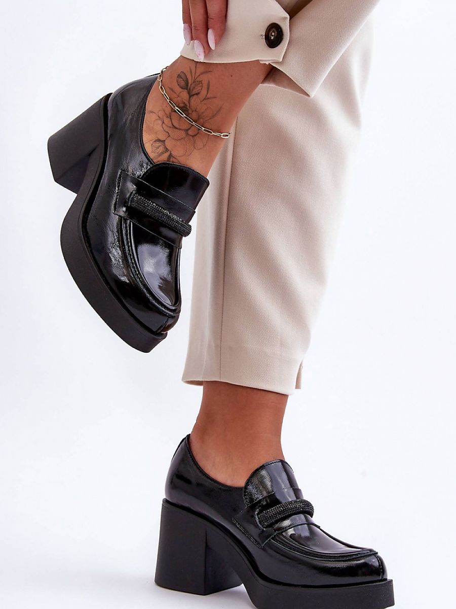 Heeled low shoes Step in style