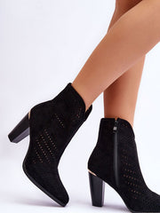 Heel boots Step in style