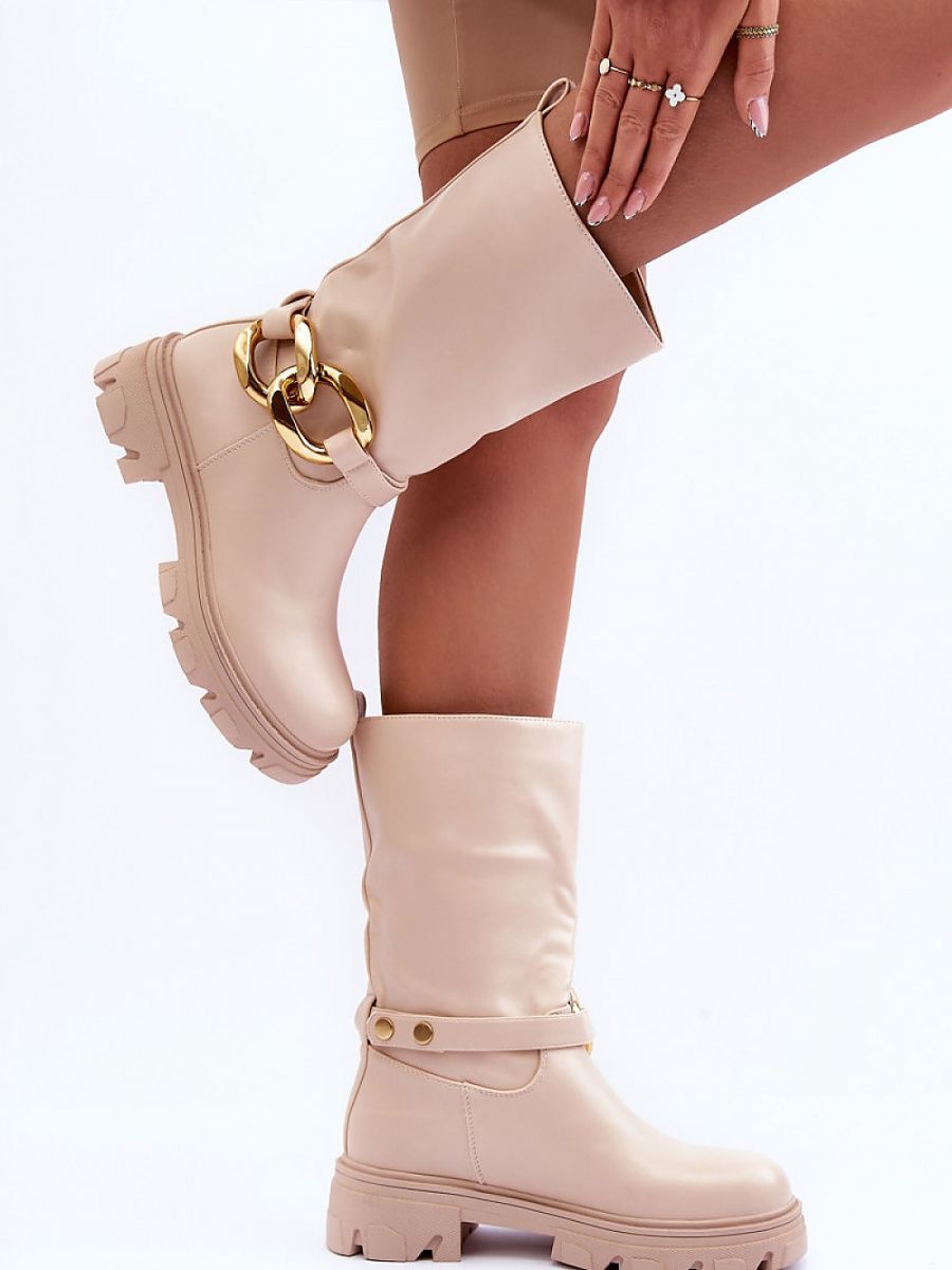 Thigh-Hight Boots Step in style