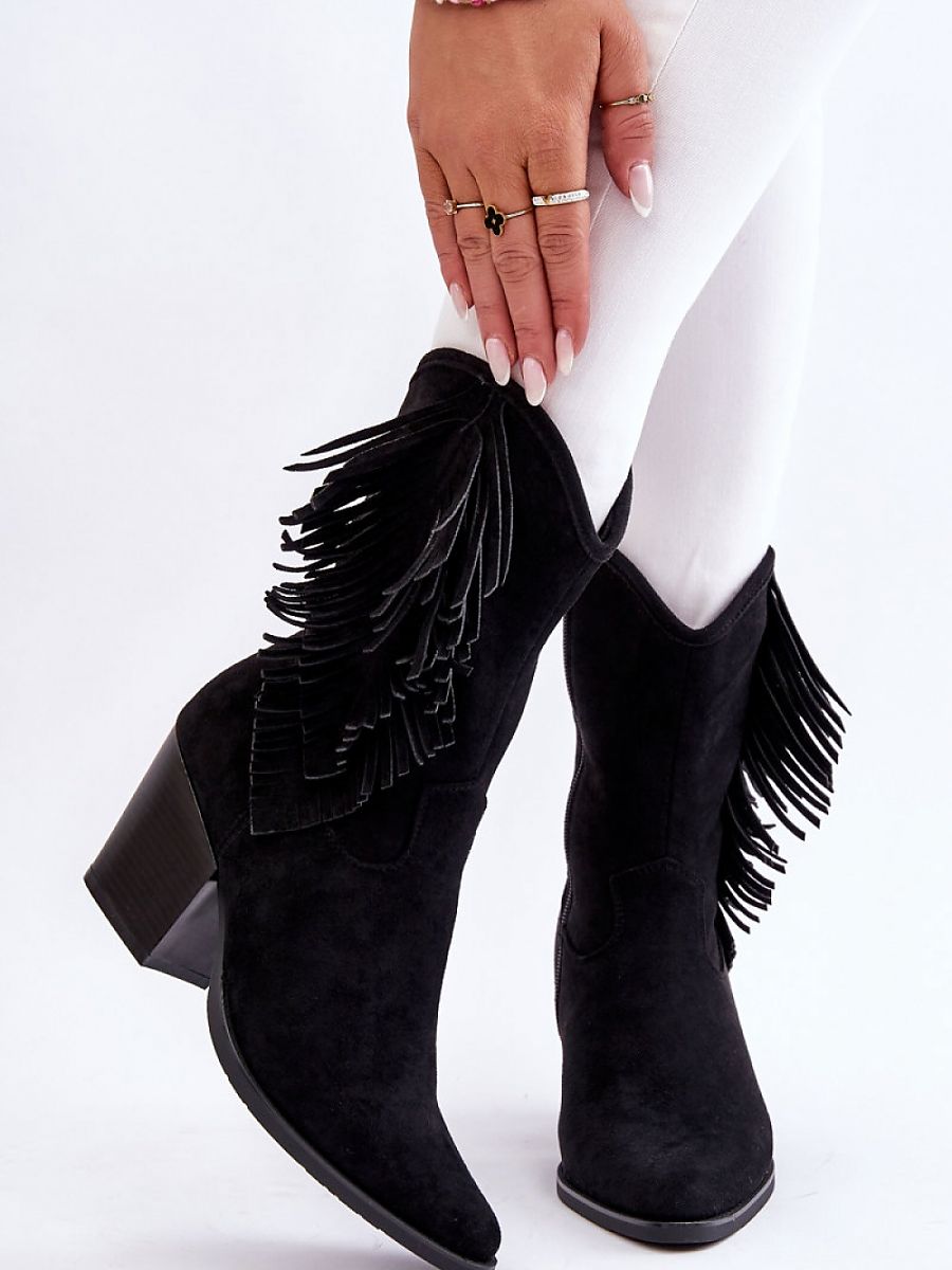 Heel boots Step in style